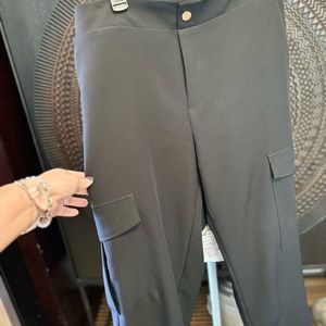 Zara utility pull on loose pants